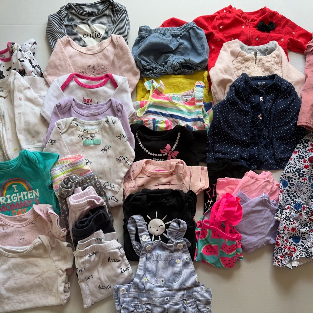 3-6 / 6 Month Assorted Baby Girl Clothing Set